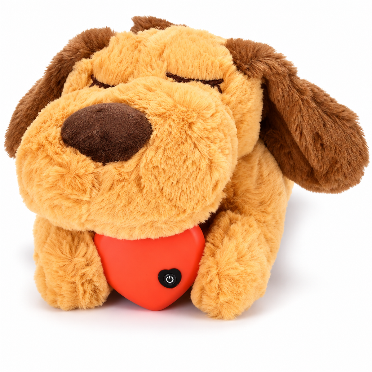 Peluche apaisante pour chien avec battements de cœur