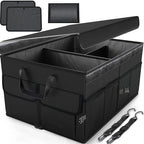 Organisateur de Coffre Voiture 55–65 L – Pliable, Renforcé et Modulable