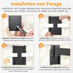 Étendoir mural pliable gain de place